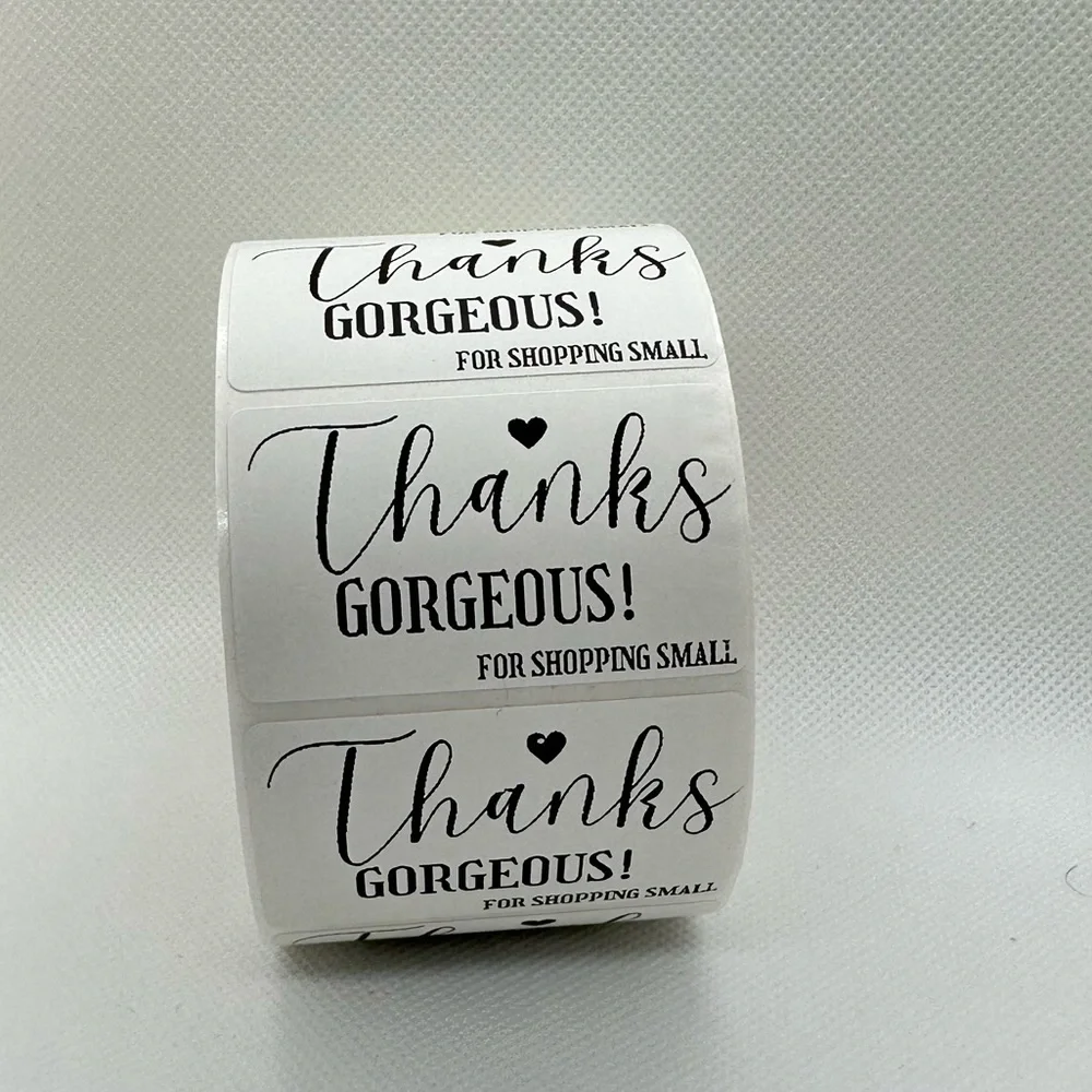 Thanks stickers  2" Stickers labels (100 roll ) NWT​​ - Picture 12 of 12